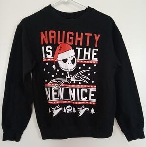 🌟FINAL PRICE🌟 Disney Jack Skellington X-mas Sweater (Black): S